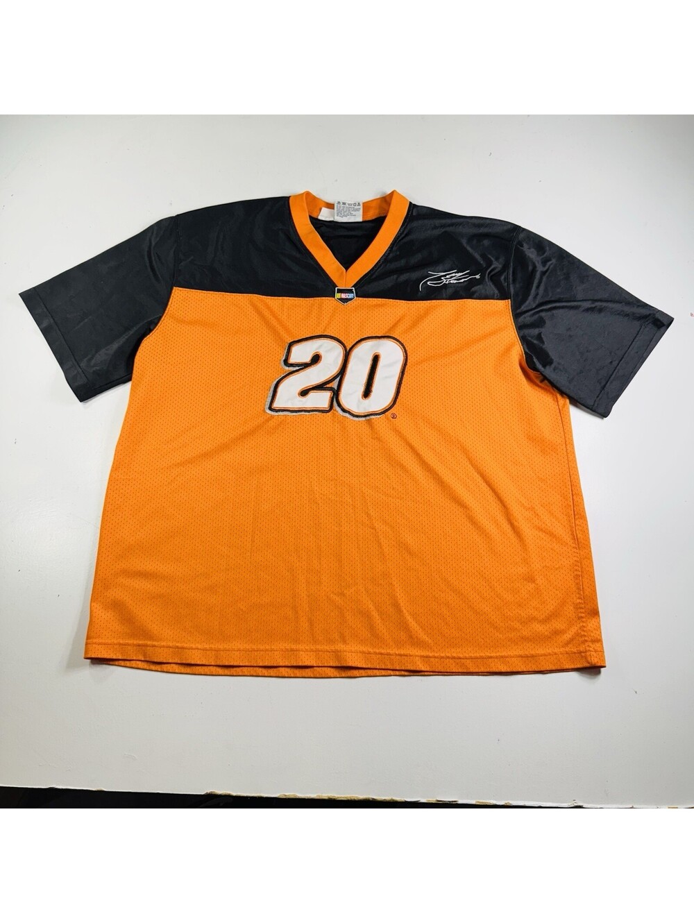 Winners Circle Tony Stewart Jersey Orange Black Men’s Size XXL